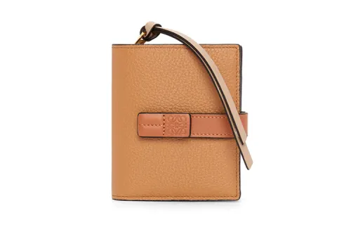 LOEWE Soft Grain Calfskin Wallet Women's Toffee/Tan