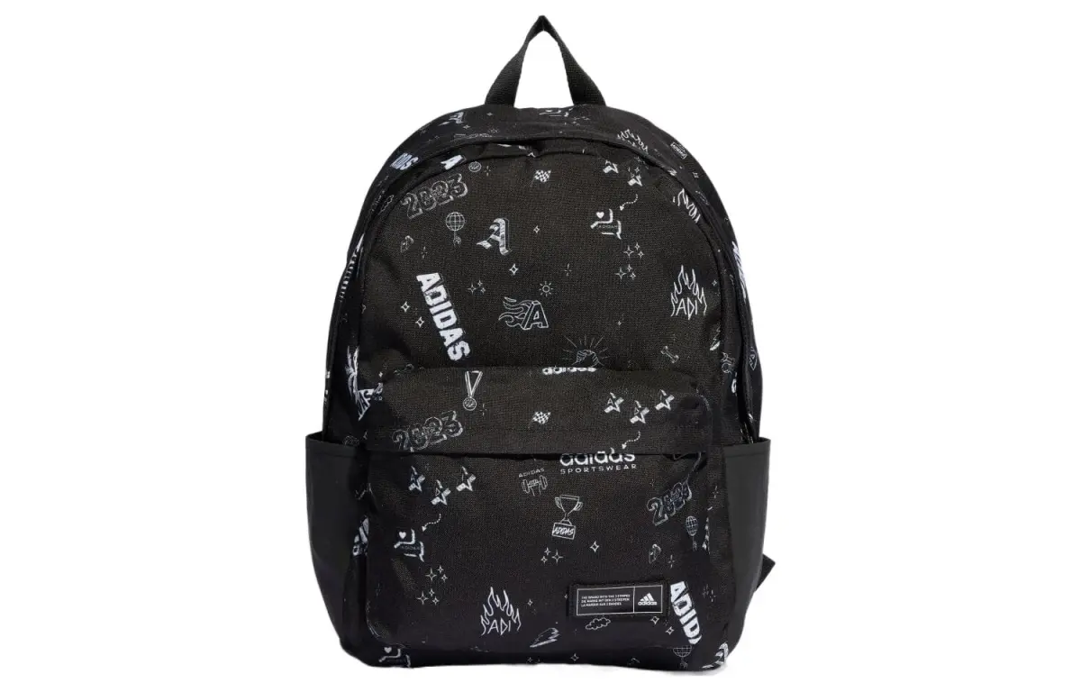 Adidas Polyester Backpack Regular Unisex Black
