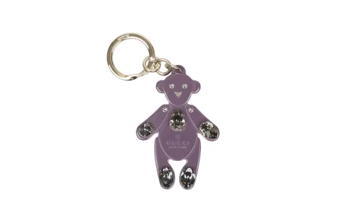 GUCCI Teddy Bear Embellished Keyring