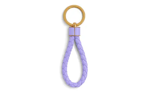 Bottega Veneta Keychains Unisex Crystal Purple