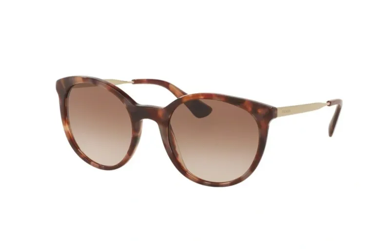 PRADA Acetate Butterfly Sunglasses Men's Tortoiseshell