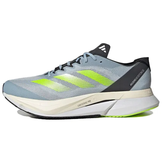 Adidas Adizero Boston 12 Wonder Blue Lucid Lemon Carbon