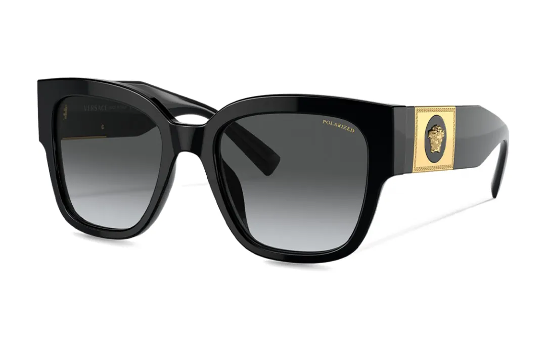 VERSACE Square Polarized Sunglasses