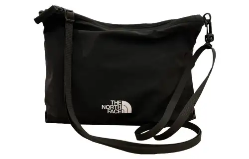 THE NORTH FACE 3L Shoulder Bag, Crossbody Bag, Outdoor Bag Nylon Black Unisex