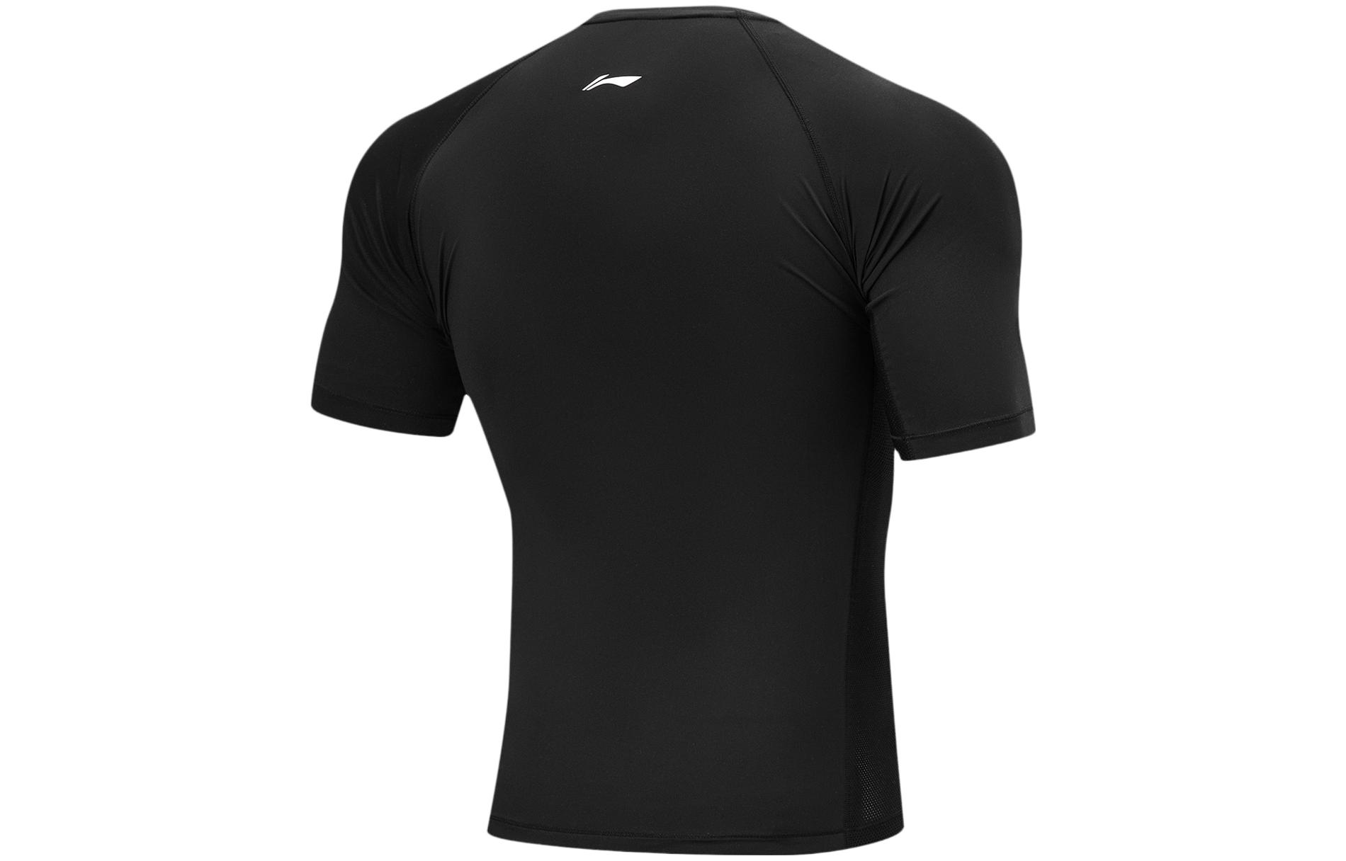 Li Ning Fitness Series T Shirt Men’s Black