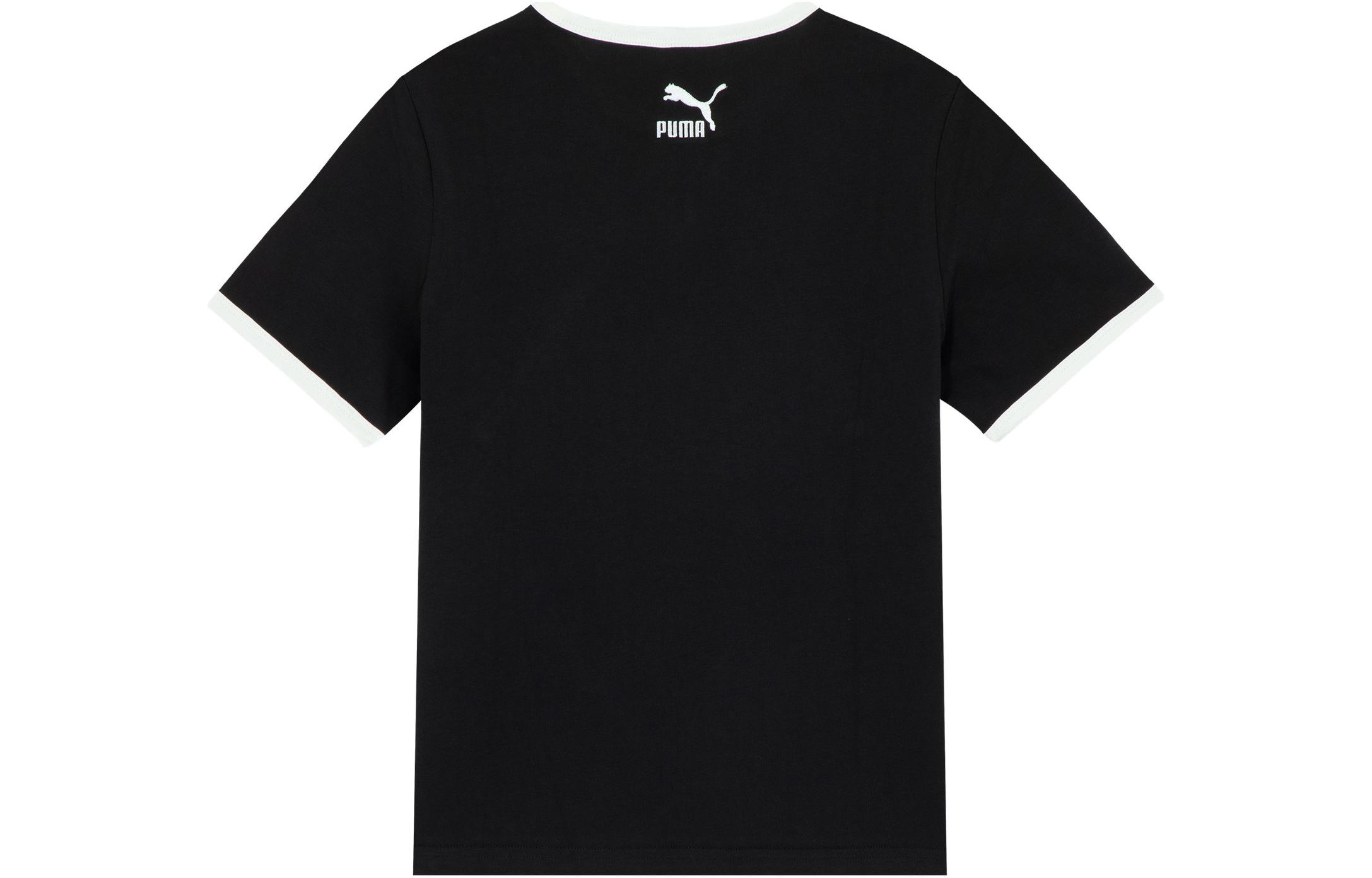 Женская футболка PUMA (черная) — фото 2
