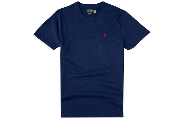 Polo Ralph Lauren SS23 T Shirt Standard Men's Hunter Blue