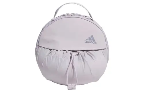 Adidas Nylon Donut Handbag, Shoulder Bag, Crossbody Bag Regular Women's Taro Purple
