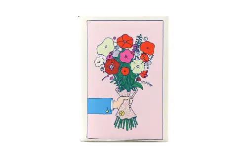 HERMES Calvi Swift Calfskin Card Holder Women's White & Multicolor Patchwork