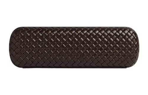 Bottega Veneta Lambskin Clutch Women's Brown