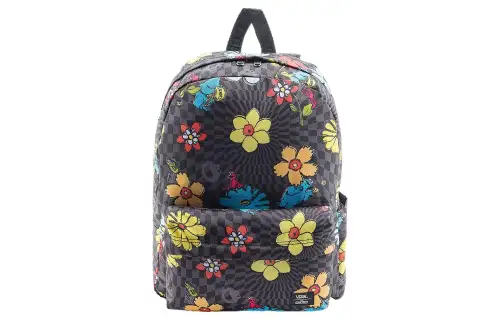 Vans SESAME STREET Collaboration Polyester Backpack Regular Unisex Black