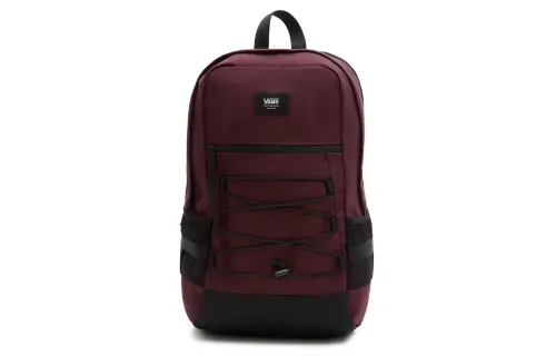 Vans Polyester Backpack Regular Unisex Brown Red