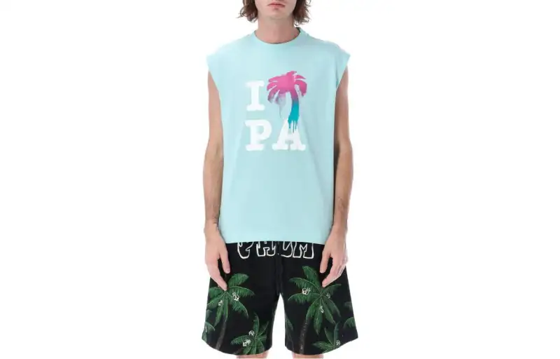 PALM ANGELS I Love Pa Muscle Tank