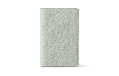 LOUIS VUITTON Pocket Organizer Mineral Gray