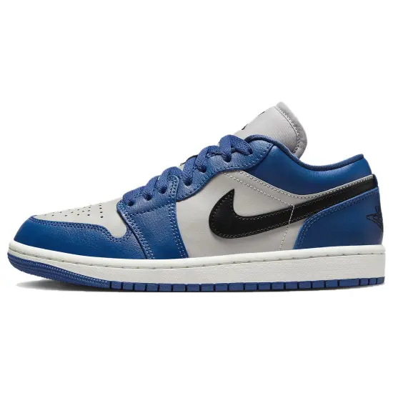 Jordan 1 Low French Blue College Grey Women's
