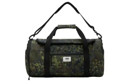 Vans Polyester Luggage Bag, Shoulder Bag, Crossbody Bag, Handbag Regular Unisex Green