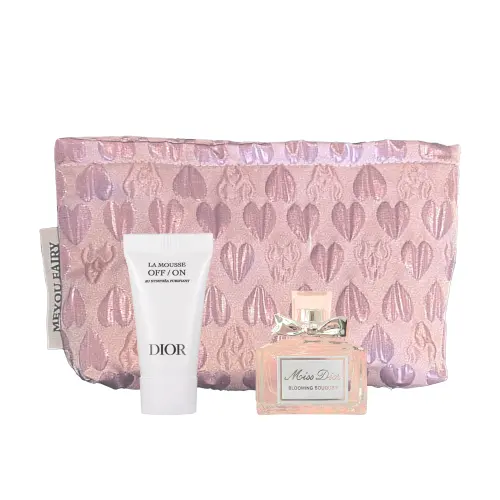 Dior, lipstick, perfume, cleansing milk, handheld soft long set, gentle cleansing