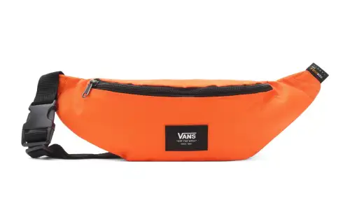 Vans Cotton One Shoulder Crossbody Sling Bag, Fanny Pack Mini Men's Orange