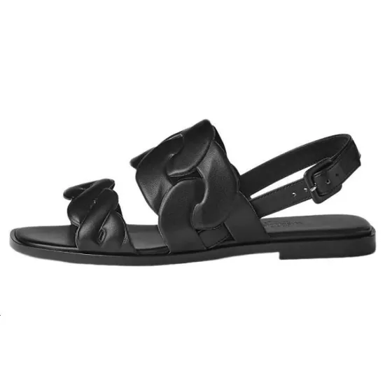 HERMES Grace One-Strap Sandals Women's