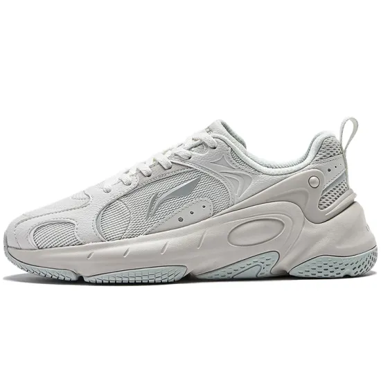 LINING Coconut Milk Casual Shoes Women's Low-Top Mist White