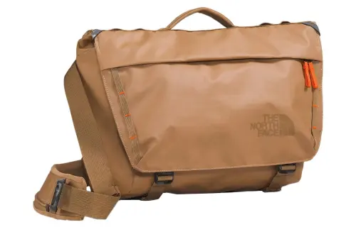 THE NORTH FACE Messenger Bag Crossbody One Shoulder Outdoor Bag Recycled Polyester Brown Unisex