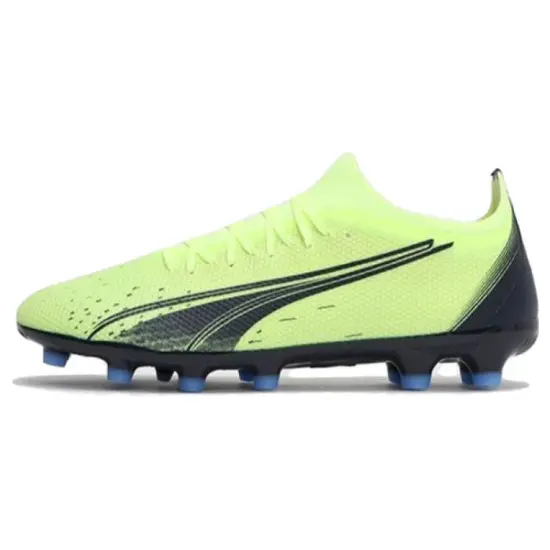 PUMA Ultra Match Football Shoes Men Low-top Green/Black
