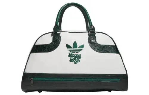 Adidas Originals Cow Leather Boston Bag Handbag Regular Men's