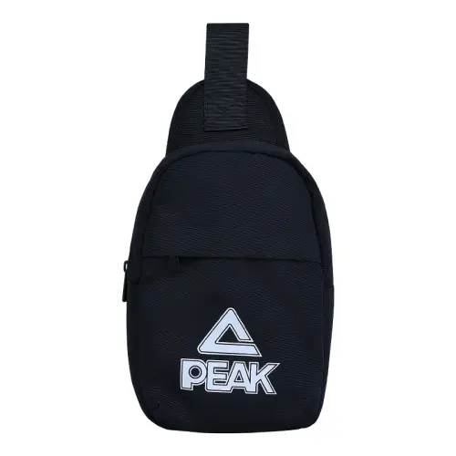 PEAK Nylon Fabric Crossbody Bag, Sling Bag, Shoulder Bag Regular Unisex Black