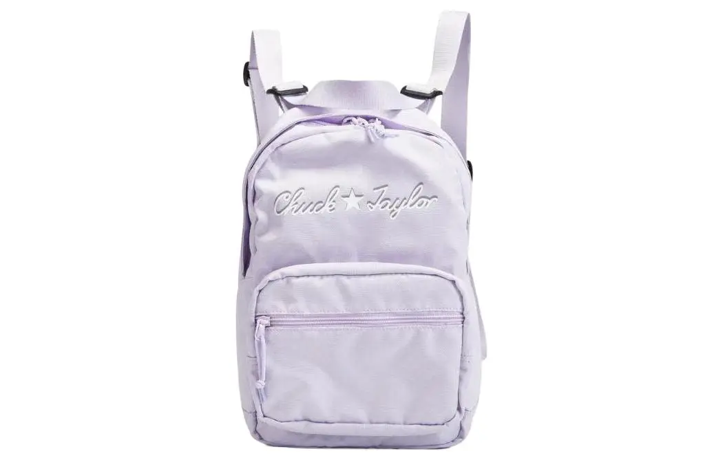 Converse Polyester Backpack Regular Unisex Purple