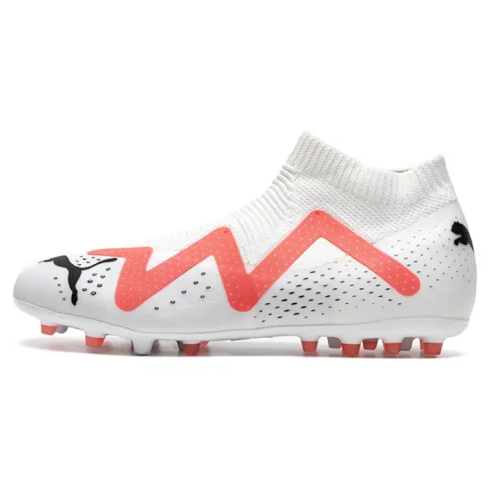 Puma Future Match Football Shoes Men Mid-top White/Red/Black
