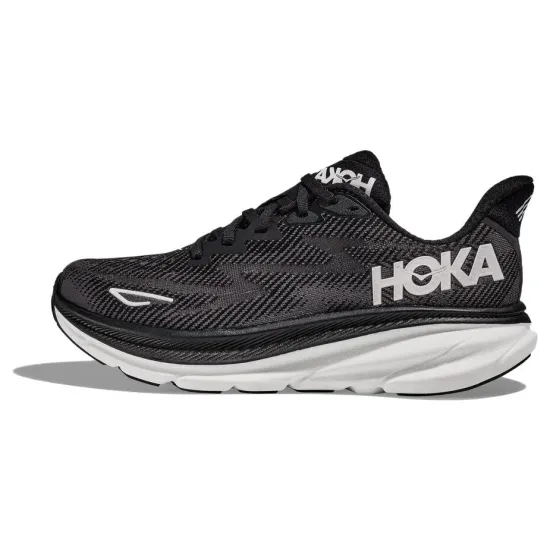 HOKA ONE ONE Clifton 9 Black White