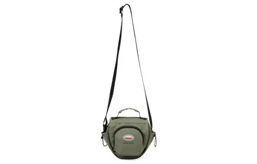 Skechers Polyester Shoulder Bag, Crossbody Bag Regular Unisex Grass Army Green