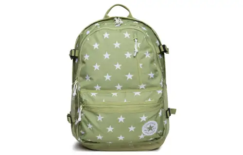 Converse Straight Edge Polyester Backpack Regular Unisex Green