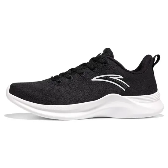 ANTA Hydrogen Run Running Shoes Women's Low-Top Black Gray Color