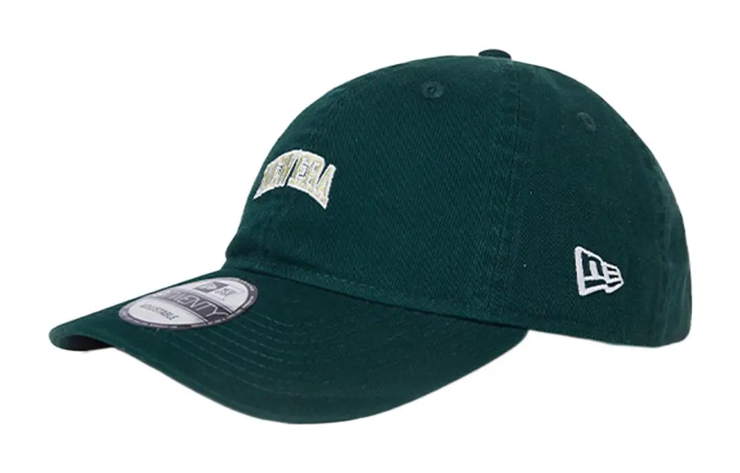 New Era Cotton Baseball Caps Unisex Dark Green