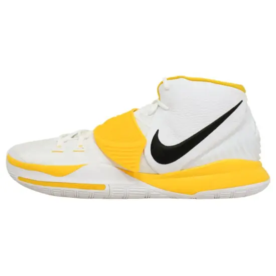 Nike Kyrie 6 Basketball Shoes Unisex Mid-top Yellow/White