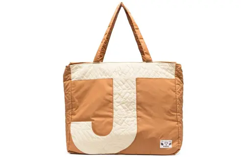 Vans Joe Fresh Goods Collaboration Nylon Tote Bag, Shopping Bag, Shoulder Bag, Handbag Regular Men's Almond Ecru/Ivory