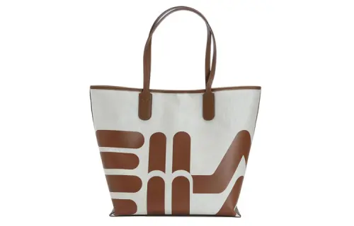 FILA Heritage Collection Pu Tote Bag, Shopping Bag, Shoulder Bag, Handbag Regular Women's