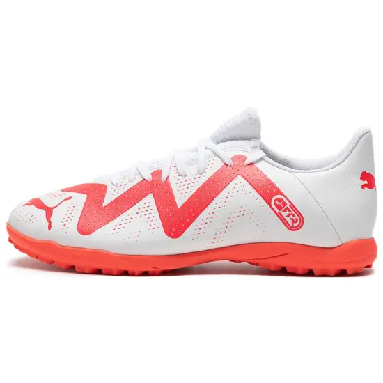 PUMA Future Play Football Shoes Men Low-top White/Red