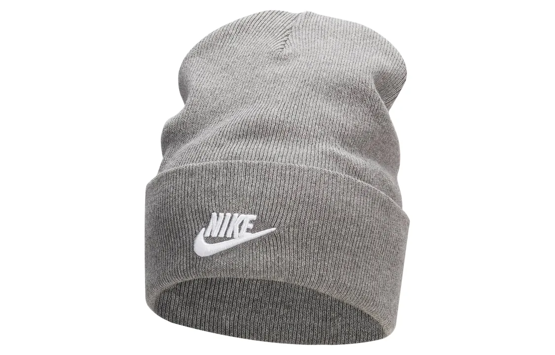 Nike Cotton Beanies Unisex Gray