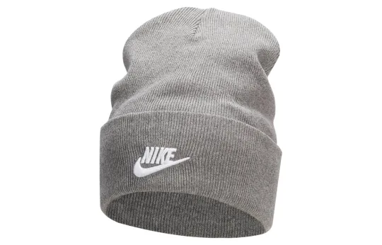 Nike Cotton Beanies Unisex Gray
