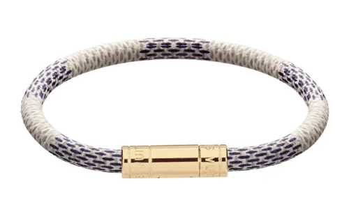 LOUIS VUITTON Metal, Canvas Wristbands Women's Multicolor
