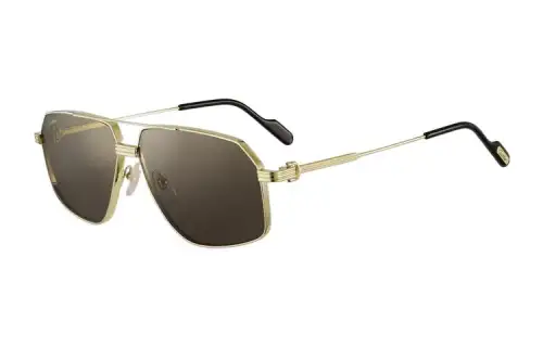 Cartier Geometric Frame Sunglasses