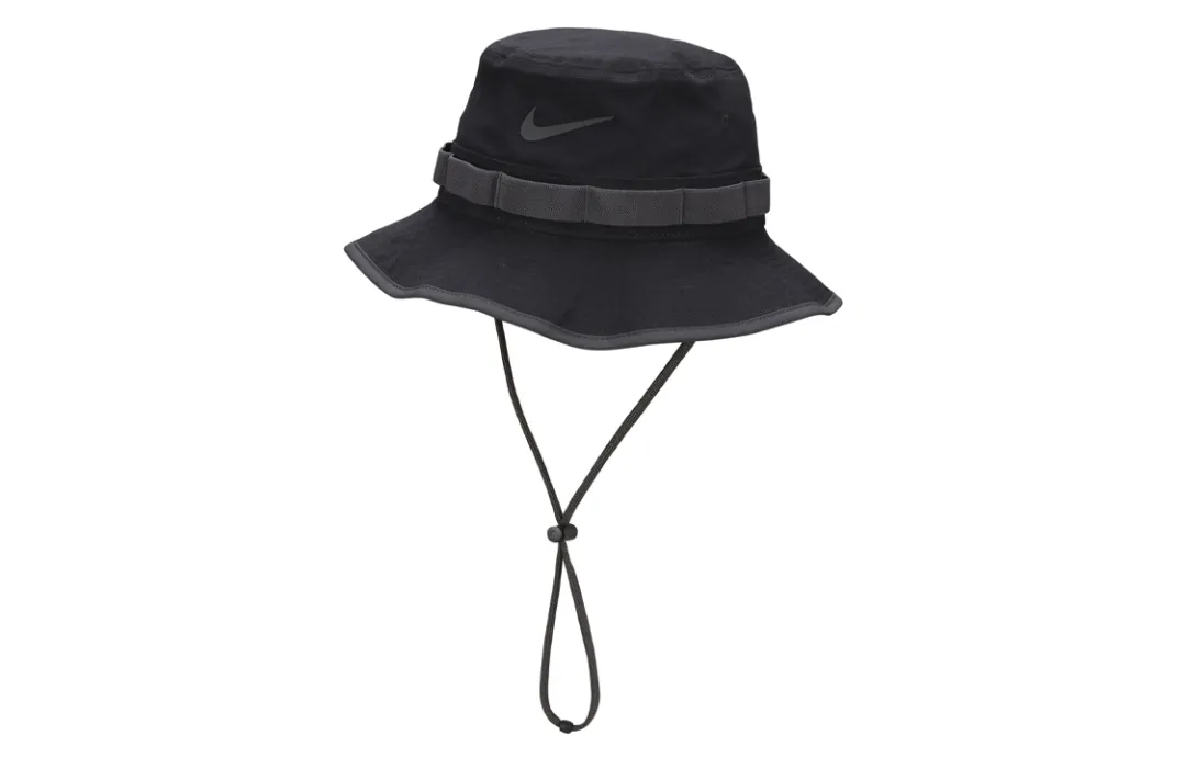 Nike Cotton Bucket Hats Unisex Black