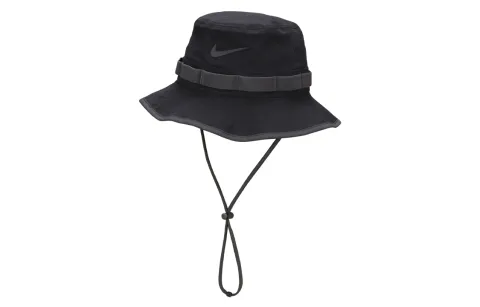 Nike Cotton Bucket Hats Unisex Black