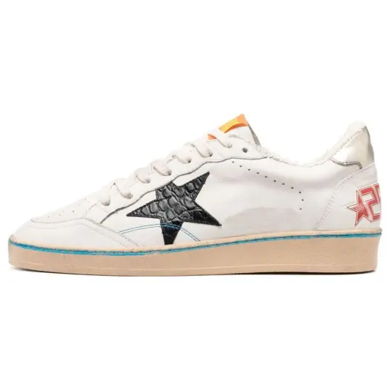 Golden Goose Skateboard Shoes Men Low-top White/Black