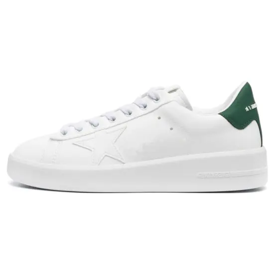 Golden Goose Logo-print Laced Leather Sneakers