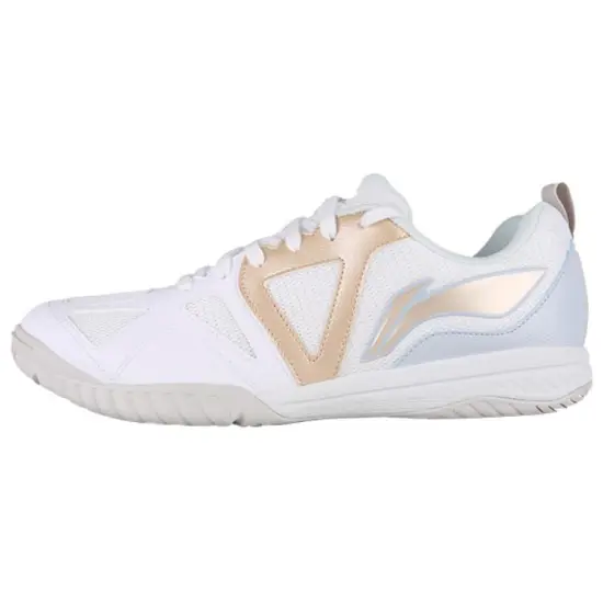 LINING Training Shoes Unisex Low-Top White Gold
