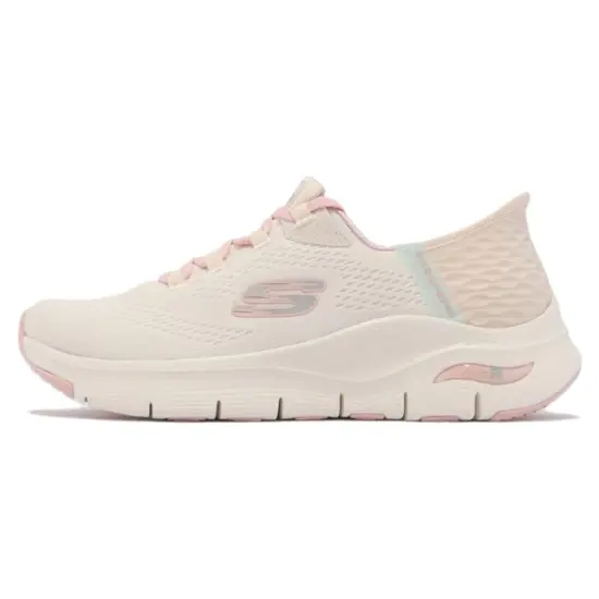 Skechers Arch Fit Slip Ins 'Beige Pink' Women's