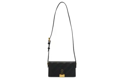 【Previous Season】Diag-stripe leather shoulder bag